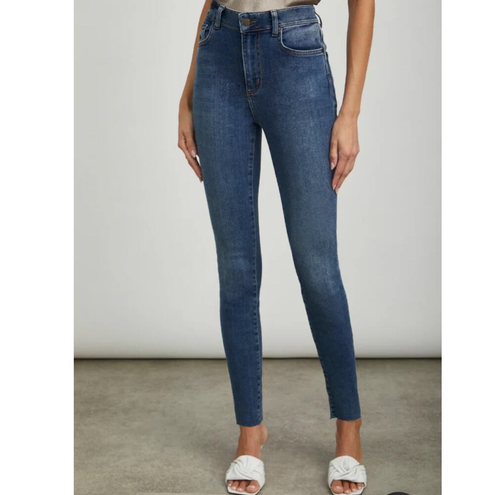 Rails Larchmont Skinny‎ Jeans in Baltic Blue Medium Wash Size 25